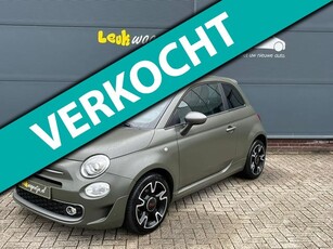 Fiat 500 1.2 500S *matgroen *carplay *16