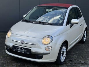 Fiat 500 1.2 Lounge / CABRIOLET / AC. / RADIO / HALF LEDER /