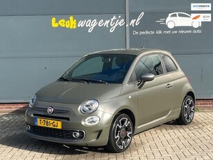 Fiat 500 1.2 500S *navi *cruise *matgroen *VERKOCHT*