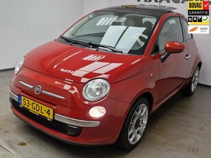 Fiat 500 1.4-16V Lounge AUTOMAAT ! PANAROMADAK ! GARANTIE !