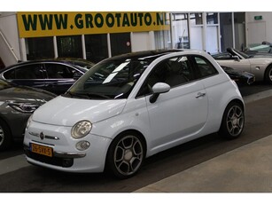 Fiat 500 1.4-16V Lounge Panoramadak, Airco