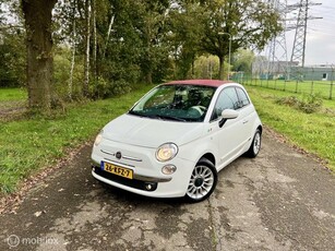 Fiat 500 Cabrio 1.2 Wit Semi-Automaat PDC Airco NAP ?