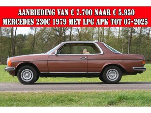 Mercedes-Benz 1983 230C Coupe 123-serie Coupe