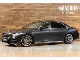 Mercedes S-klasse 500 4MATIC AMGMassageHUDSchermenPano