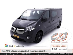 Opel Vivaro 1.6 CDTI L2H1 Dubbele Cabine innovation leder