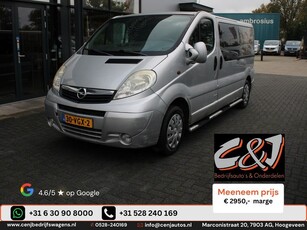 Opel Vivaro 2.5 CDTI L2H1 Dubbele Cabine airco navi leder