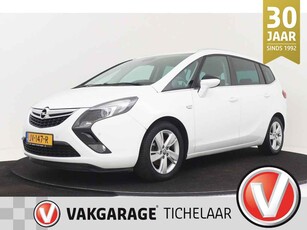 Opel Zafira Tourer 1.4 Blitz 7p. | 1e Eig. | 97.000 KM! | Leer | Volledig Ond. | Camera | Navigatie | Comfortstoelen | Stoelverw.