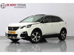 Peugeot 3008 1.6 PureTech GT Line 181PK, AUTOMAAT LEER