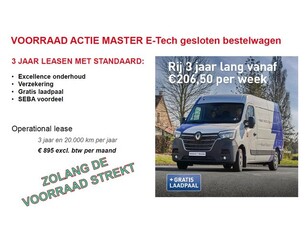 Renault Master L2H2, 3500kg, E-Tech, Z.E. Navigatie, Zero