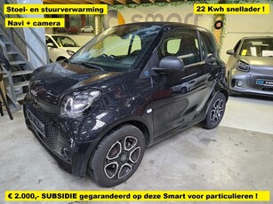 Smart Fortwo EQ snellader 22 Kwh - stoelverwarming - 12