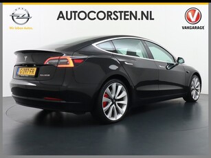 Tesla Model 3 Gereserveerd Performance 513pk 3,4 sec 0-100