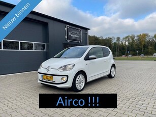 Volkswagen White Up! 1.0 high up! BlueMotion Airco - Navi -