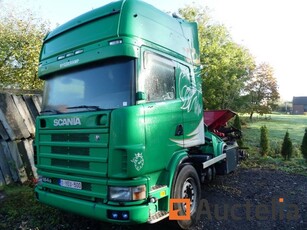 Vrachtwagen deur container Scania 164G (2002-825400 kms)