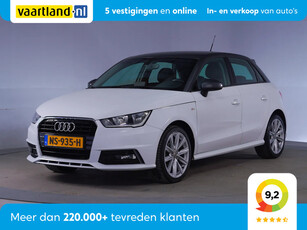 Audi A1 SPORTBACK 1.0 TFSI Sport Pro Line S 5pers [ Nav Parkeersensoren ]