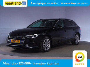 Audi A4 AVANT 35 TFSI Launch Ed. Sport Aut. [ LED Virtual Sportstoelen Navi ]