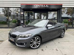 BMW 2-serie Cabrio 218i High Executive Sportline 136PK|Navi|Pdc|Cruise Control|Stoelverwarming