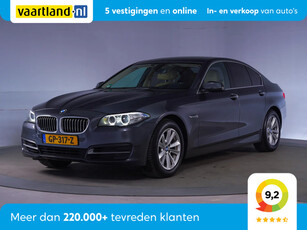 BMW 5 Serie 520d High Executive [ Navi-Prof. Leder Xenon ]