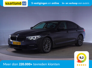 BMW 5 Serie 520i Sportline Aut. [ Navi.Prof Full LED Sportstoelen ]