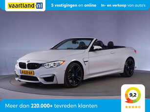 BMW M4 CABRIO - ORIG. NL Dealer onderhouden [ Head-up Harman/Kardon Leder Navi prof. ]