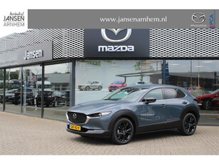 Mazda CX-30 2.0 e-SkyActiv-G150 M Hybrid Homura , Demovoordeel € 4.000,-, Navi, Adap.Cruise, Clima, Apple Carplay, Camera, PDC, HUD, Stoelverwarming, LMV 18 Inch