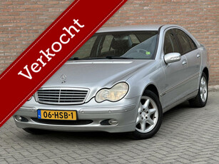 Mercedes C-klasse 240 V6 Elegance Navi - Cruise - Automaat - Stoelverwarming