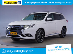 Mitsubishi Outlander 2.0 PHEV instyle+ [ Trekhaak Leder Stoel + stuur verwarming ]