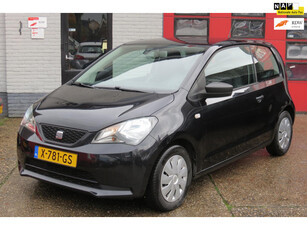 Seat Mii 1.0 Style , AIRCO, NAVIGATIE ,ZWART