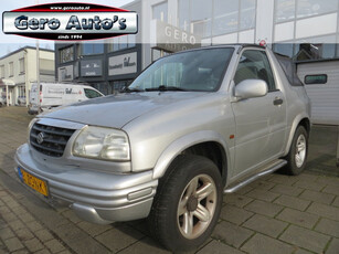 Suzuki Grand Vitara 1.6 Cabrio 4 persoons uitvoering airco ,verwarmde stoelen ,trekhaak etc