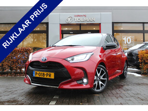 Toyota Yaris 1.5 Hybrid Executive Bi-Tone | Rijklaar | Trekhaak | Apple/Android | Camera | Stoelverwarming | Clima | Cruise |