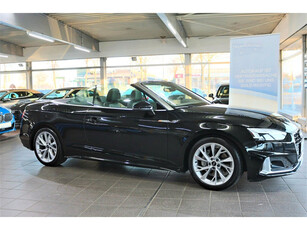 Audi A5 Cabriolet 40 Tfsi ADVANCED ** MATRIX, LEDER, VIRTUAL, ADAPT. CRUISE, MASSAGE, NEKVERW ** 14.120km (!) - UNFALLFREI - 1e EIG * ** INFORMEER OOK NAAR ONZE AANTREKKELIJKE FINANCIAL-LEASE TARIEVEN **