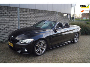 BMW 4-serie Cabrio 435i High Executive M Sport Autom Leder Stoel/Stuur/Nek Verw Navi Camera Adaptieve Cruise Clima 2x PDC ENZ.