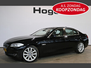 BMW 5 Serie 520i Executive NAP! Automaat Ecc Navigatie Xenon Rijklaaprijs Inruil Mogelijk!