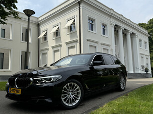 BMW 530e HYBRID Touring AWD, INCL BTW, MOOI COGNAC LEDER