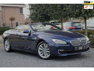 BMW 6-serie Cabrio 650i High Executive 408 PK 4Wiel besturing Xenon Leder Memory 18''