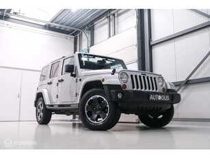 Jeep Wrangler Unlimited 2.8 CRD Sport | Leder | BTW| Hardtop | Nette staat | Grijs of geel kenteken | Handgeschakeld | 4x4