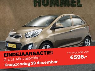 Kia Picanto 1.0 CVVT Comfort Pack - 4 X ELEKTRISCHE RAMEN - UNIEKE KILOMETERSTAND - VOLLEDIGE ONDERHOUDSHISTORIE AANWEZIG - 5 PERSOONS UITVOERING - LICHT SENSOR -AUDIO KIA - CLIMATE CONTROL - KEYLESS ENTRY/ START -