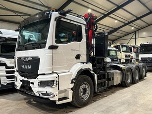 MAN TGS 37.440 8X4 !!TRIPLE!! PALFINGER KRAAN/HAAK!!NIEUW!!