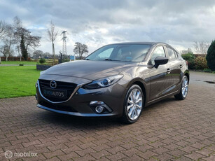 Mazda 3 2.0 GT-M Automaat/LEER/LED/NAVI/BOSE/RIJKLAAR!