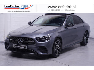 Mercedes-Benz E-klasse 200 Business Solution AMG Facelift Panodak Privateglas Sportstoelen 360-Camera Nappa-leder 1e Eig. NAP Apple carplay Electrische stoelbediening met stoelverwarming