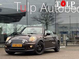 Mini Cabrio 1.6 Cooper Cabrio bj 2011 Leder/Stof