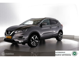 Nissan Qashqai 1.3 DIG-T 140PK Tekna pano|trekhaak|leer|led|cam|dab|lmv19