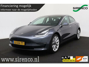 Tesla Model 3 Long Range AWD 75 kWh autopilot leder panodak memory seats trekhaak stoelverwarming v+a