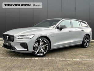 Volvo V60 2.0 T6 Plug-in hybrid AWD Ultra Dark 19 inch 360 camera schuifdak harman kardon nappa leder intellisafe