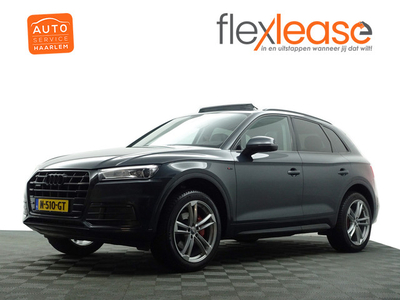 Audi Q5 2.0 TFSI Quattro S Line Black Optic Aut- Panodak, Memory Seats, Dynamic Select, Carbon Pakket, Sfeerverlichting