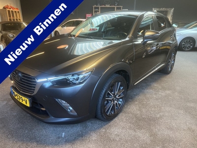 Mazda CX-3 2.0 SkyActiv-G 120 GT-M *NL-AUTO*NAVI*LEDER*STOEL VERW*HAED UP*1ste Eign*