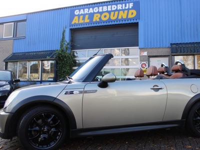 Mini Cooper S 1.6 cabrio chili automaat/sidewalk/BMW motor