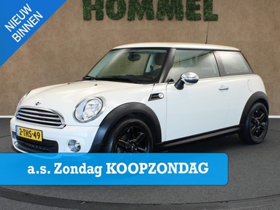 Mini Mini 1.6 One Chili - WINTERBANDEN SET - NAVIGATIE - AIRCONDITIONING - BLUETOOTH TELEFOONVOORBEREIDING