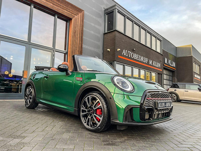 Mini Mini Cabrio 2.0 John Cooper Works F1 aut 231pk/chester brown leer/bomvol/6000km