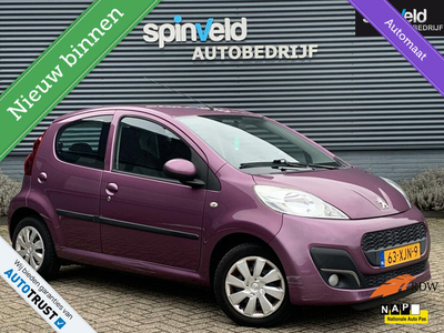 Peugeot 107 1.0 Active BJ`12 NAP NL AUT 5drs Elekpakket Boekjes aanwezig