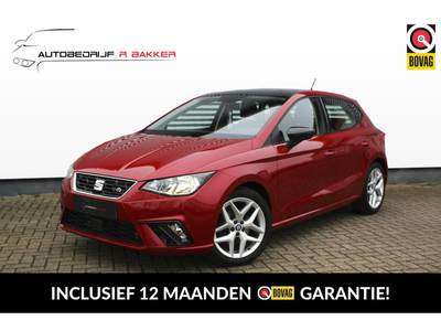 Seat Ibiza 1.0 TSI FR // 116PK - Incl. 12mnd. BOVAG garantie - Alcantara - Navigatie - Zwart dak - Cruise control